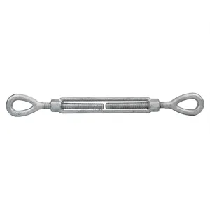 1-1/4" x 12" Eye & Eye Galvanized Turnbuckle