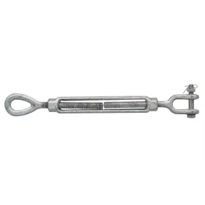 1" x 24" Jaw & Eye Galvanized Turnbuckle