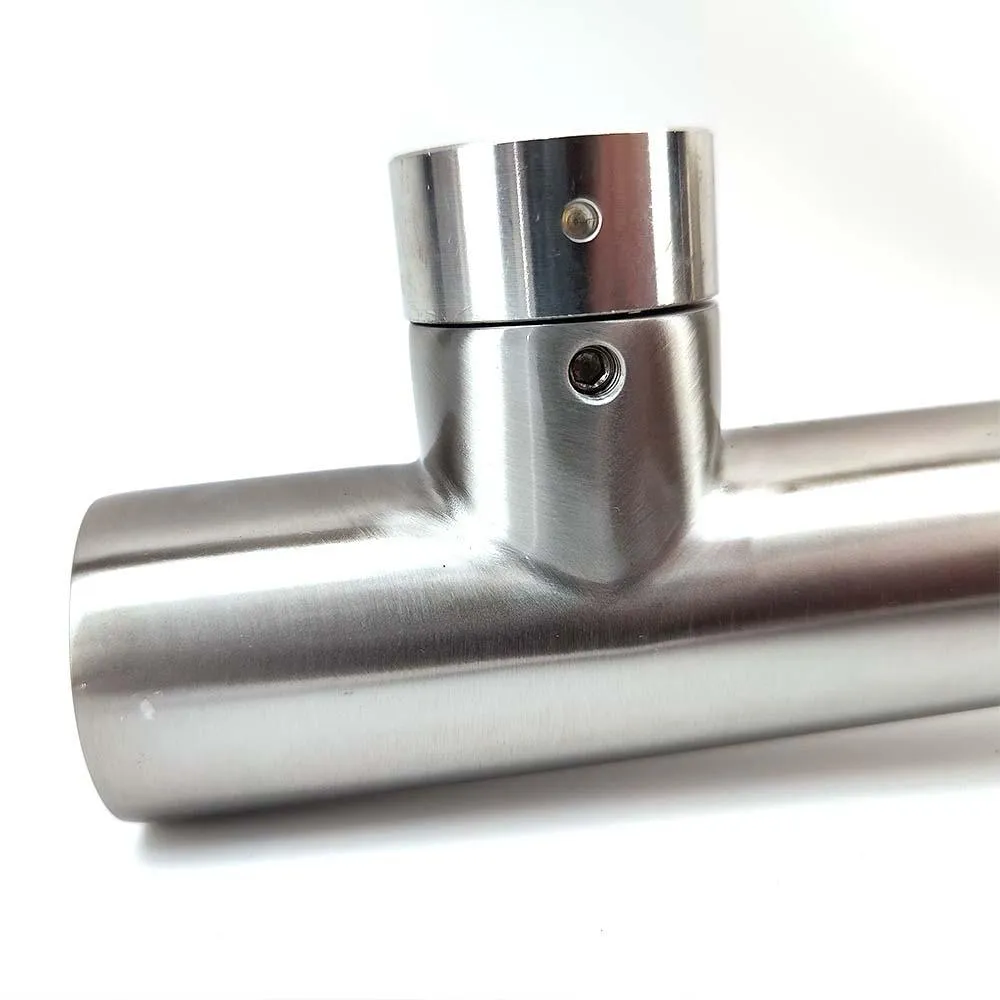 2 Tap - T-Bar Flooded Font - (Stainless Steel)