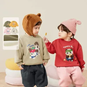 Animal Paradise Plush Sweatshirt