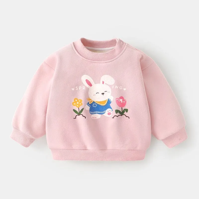 Animal Paradise Plush Sweatshirt