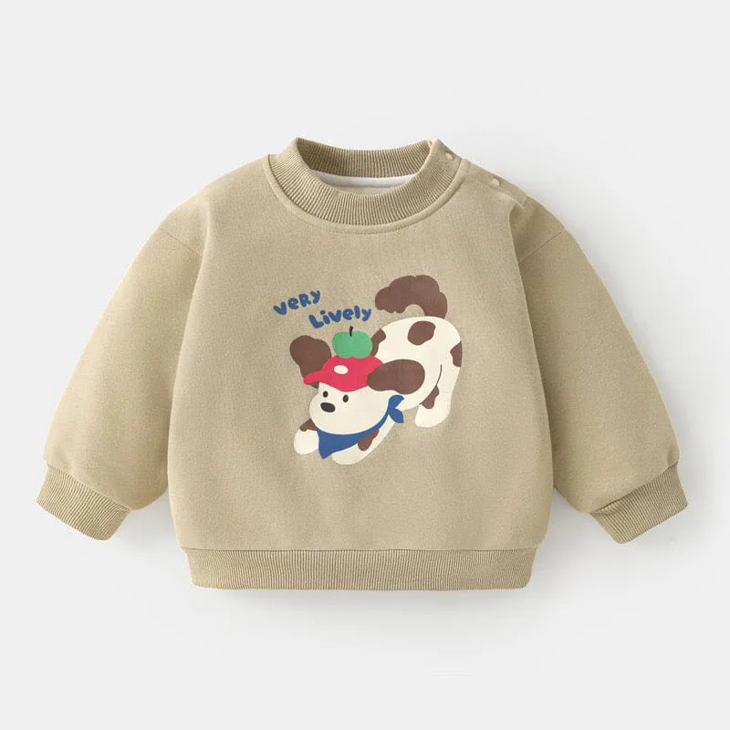 Animal Paradise Plush Sweatshirt