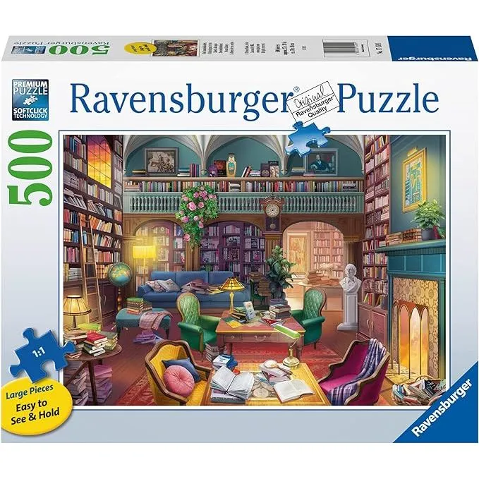 Dream Library - 500 Large Piece Jigsaw Puzzle