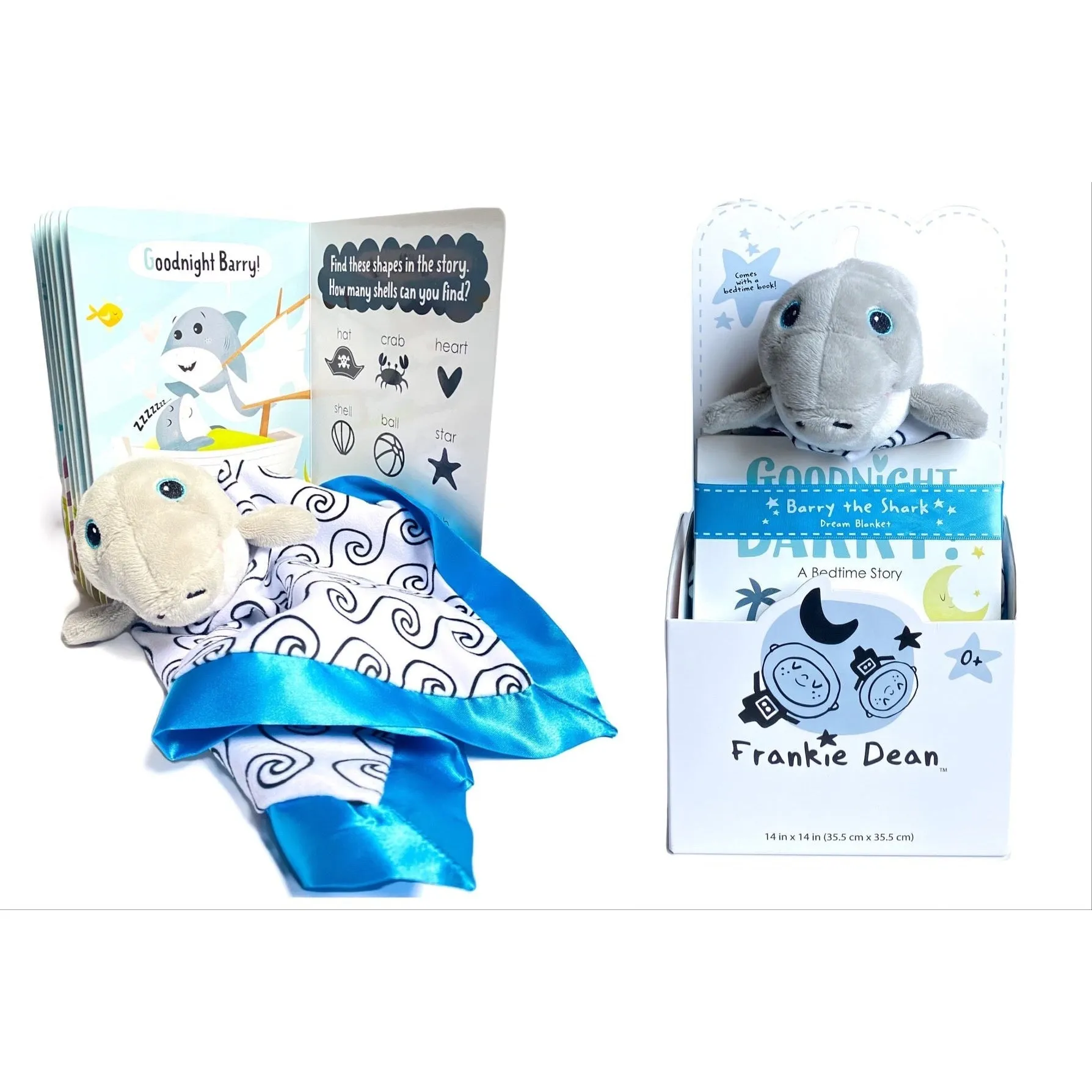 Frankie Dean Barry the Shark Dream Blanket   Bedtime Book