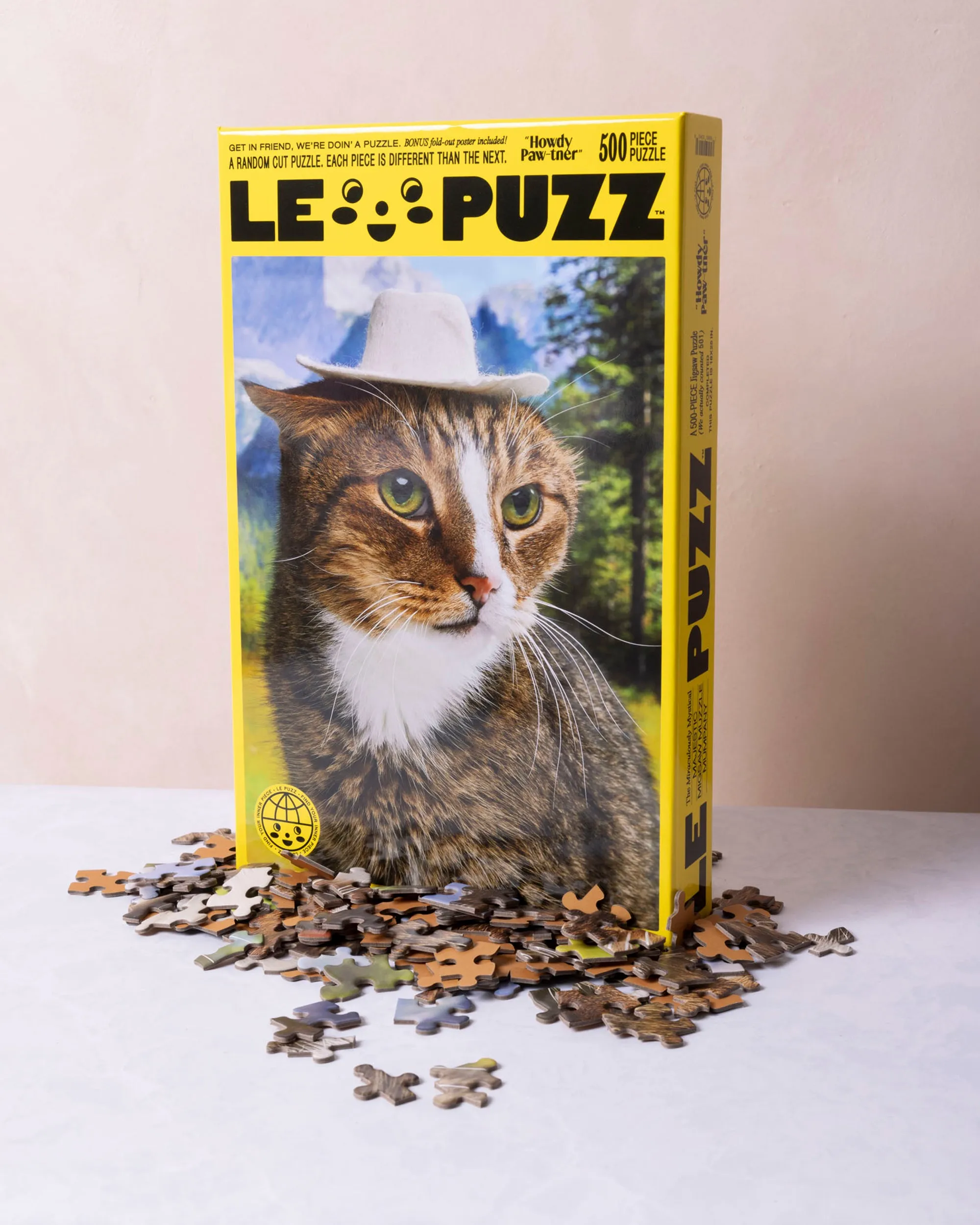 Howdy PawTner - 500 Piece Puzzle - Le Puzz