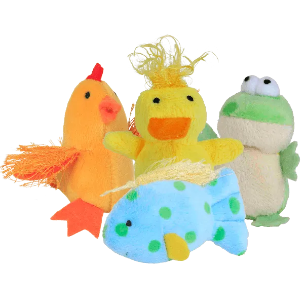 Multipet Look Who's Talking Assorted Cat Toy