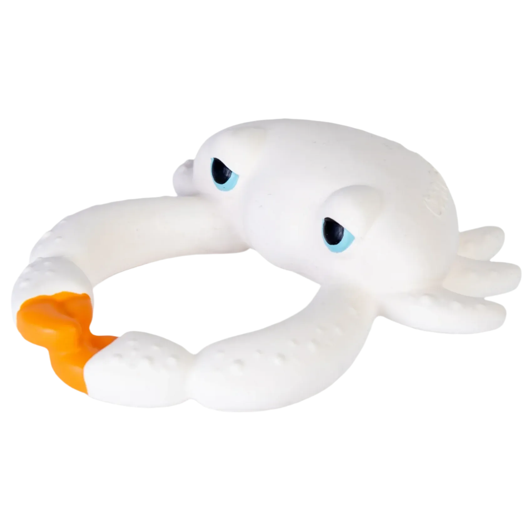 Oli & Carol: Sharon the Crab Big Stuffed Natural Rubber Teether & Bath Toy
